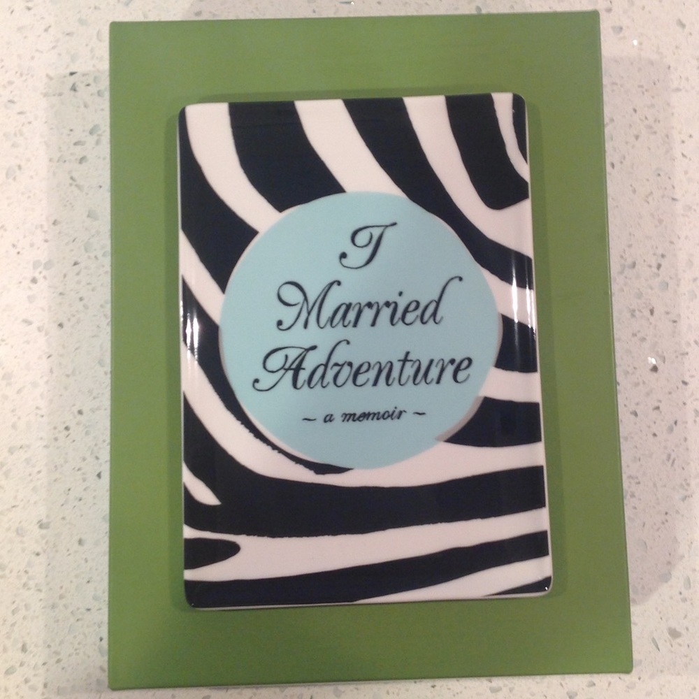 Kate Spade A Way With Words Porcelain tray for dresser